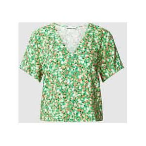 Blouseshirt met all-over motief, model 'BLOUSE'