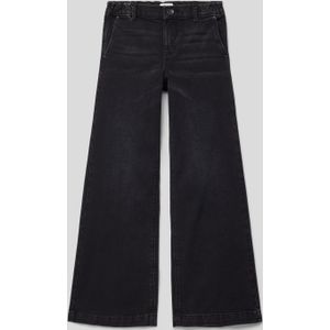 KIDS ONLY GIRL Wide Leg Jeans KOGCOMET Zwart