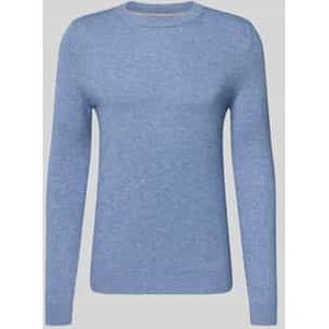 Gebreide pullover van wolmix met kasjmier