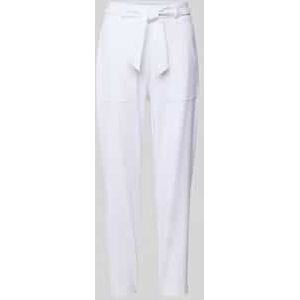 Regular fit stoffen broek met verkort model, model 'IRA'