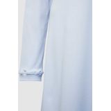 Hanro - Pure Essence - Nachthemd - Zwart - Katoen, Lange Mouwen, Diepe V-hals