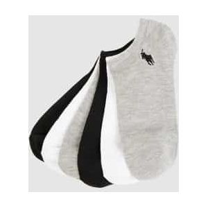 Polo Ralph Lauren - Enkelsokken - Grijs Gemêleerd Zwart Wit - 6er Pack