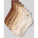 adidas - Mid Enkelsokken - Wit - 6 Paar