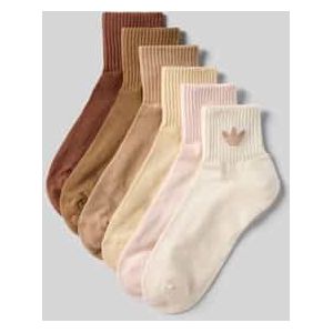 adidas - Mid Enkelsokken - Wit - 6 Paar