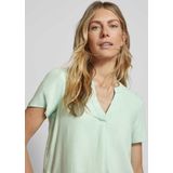 VERO MODA - Vmmymilo Ss V-hals Top - T-shirt - Silt Green