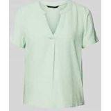 VERO MODA - Vmmymilo Ss V-hals Top - T-shirt - Silt Green