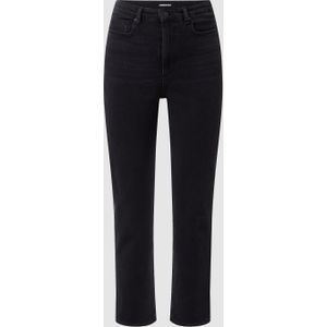Korte slim fit jeans van biologische katoenmix, model 'Lejaa'