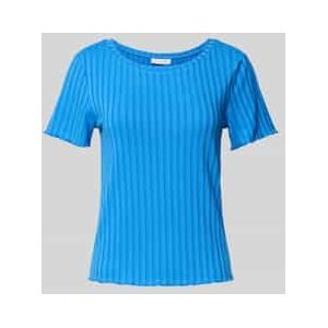 Rich & Royal - Shirt - Koningsblauw - Slanke Pasvorm - Kwartmouw