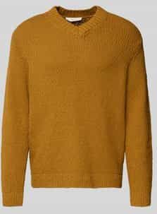 Regular fit gebreide pullover van puur biologisch katoen, model 'Angus'