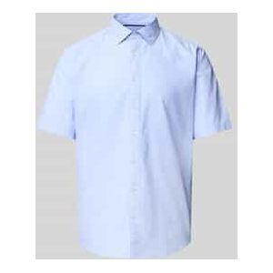 Casual fit zakelijk overhemd met 1/2-mouwen