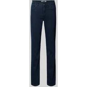 Slim fit jeans met viscose, model 'Cici'