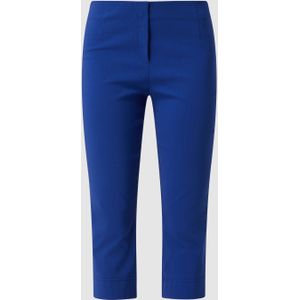 Straight fit capribroek met stretch, model 'Ina'