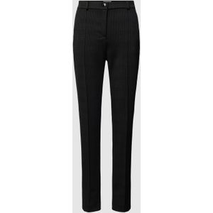 Super slim fit broek met knoop- en ritssluiting