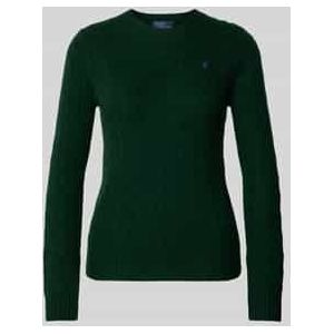 Gebreide pullover met ribboorden, model 'JULIANNA'