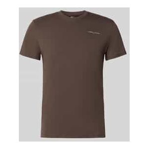 Regular fit T-shirt van puur katoen