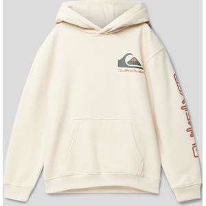 Hoodie met labeldetails, model 'OMNI'