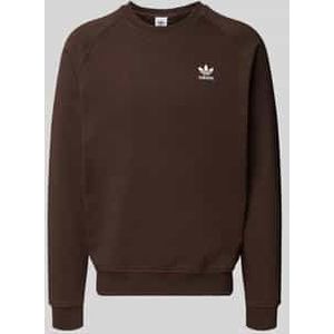 Sweatshirt met labelstitching