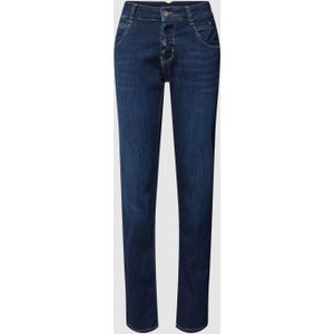 Loose fit jeans met knoopsluiting, model 'BALI'
