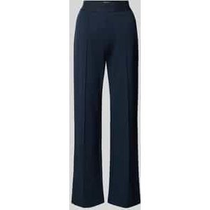 Broek van viscosemix met wijde pijpen