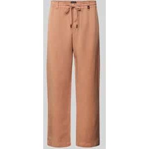 Regular fit chino met elastische band, model 'Saturn'