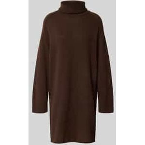 Soepele gebreide jurk van wolmix