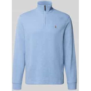 Sweatshirt met opstaande kraag