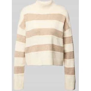 Vero Moda - Gebreide Trui - Hoog Te Sluiten Kraag - Lange Mouwen - Regular Fit