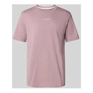 Regular fit T-shirt van puur katoen