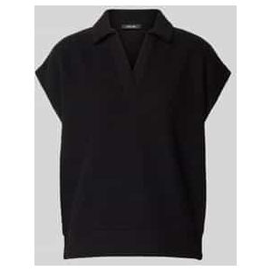 Gebreid shirt met V-hals, model 'Goste'