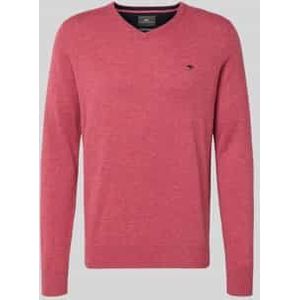 Regular fit pullover van een mix van wol en kasjmier, model 'Merino'