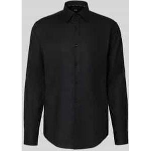 Regular fit zakelijk overhemd van katoenmix, model 'JOE'