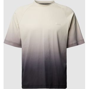 T-shirt met kleurverloop, model 'OMBRE'