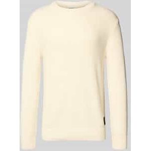 Tom Tailor Denim - Relaxed Fit - Gebreide Pullover - Mêlee - Katoenmix