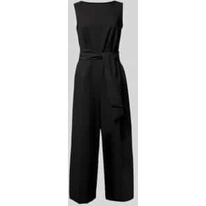 Jumpsuit - Effen - Ronde Hals - Mouwloos - Brede Bandjes - Slanke Pasvorm