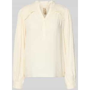 Relaxed fit blouse van pure viscose, model 'Radia'