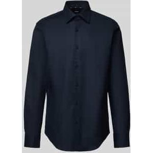 BOSS - Regular Fit - Zakelijk Overhemd - Structuurmotief