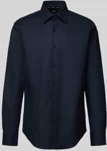 BOSS - Regular Fit - Zakelijk Overhemd - Structuurmotief