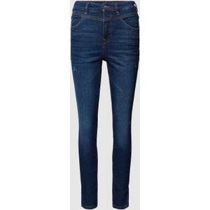 Skinny fit jeans in used-look, model 'KITT'