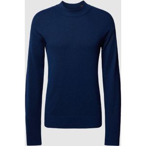 Gebreide pullover in gemêleerde look