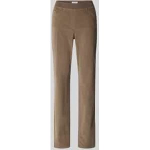 Raphaela by Brax - Style PAMINA - Ribbroek - Taupe - Slim Fit