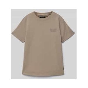 T-shirt met statementprint aan de achterkant, model 'CENTRAL'