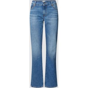 Jeans met labelpatch, model 'CROSBY'