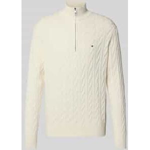 Tommy Hilfiger - Schipperstrui - Effen - Regular Fit - Puur Katoen