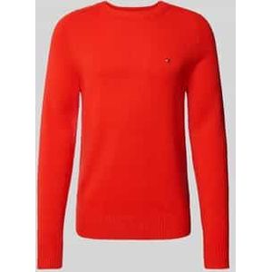 Regular fit gebreide pullover van het fijnste wol