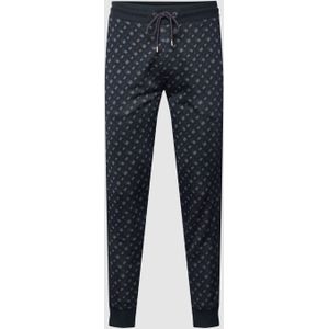 Sweatpants met all-over motief, model 'Lammont'