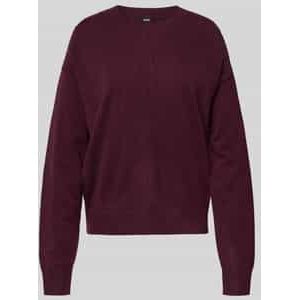 Relaxed fit gebreide pullover van puur kasjmier, model 'FASCONA'
