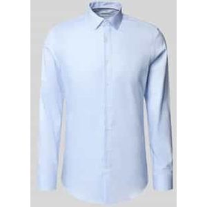 Super slim fit zakelijk overhemd met kentkraag