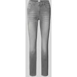 Brax Dames  Style SHAKIRA USED LIGHT GREY, denim lichtgrijs, maat 34