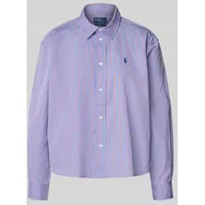 Polo Ralph Lauren - Gestreept Overhemd - Katoen - Blauw/Wit