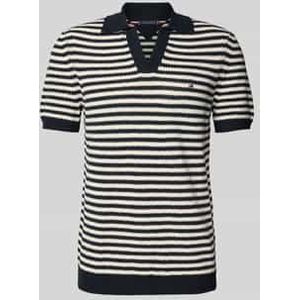Tommy Hilfiger - Poloshirt - Regular Fit - Korte Mouwen - Structuurtricot